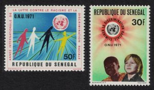 Senegal Racial Equality Year 2v 1971 MNH SG#455-456