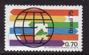 Brazil #	1413 F-VF Mint NH ** Travel Agents Society