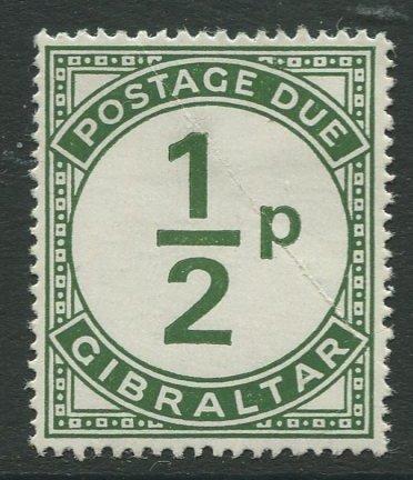Gibraltar #J4  Postage Due  MLH  Scott CV. $0.60.