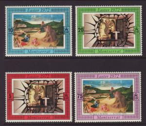 Montserrat 274-277 Easter MNH VF