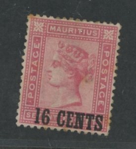 Mauritius #76 Unused Single