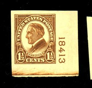 U.S. #631 MINT PL#Single VF LH  