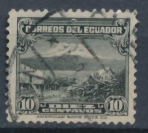 Ecuador 1934 Scott 329 used -  10c, Landscape