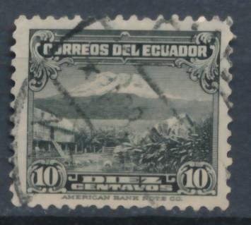 Ecuador 1934 Scott 329 used -  10c, Landscape