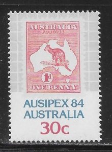 Australia 925 Ausipex '84 single MNH