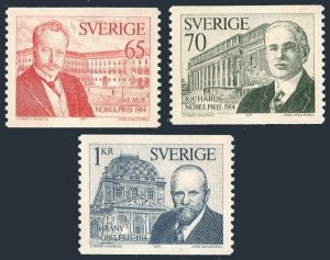 Sweden 1103-1105, MNH. Michel 8886-888. Winners os 1914 Nobel Prize, 1974.