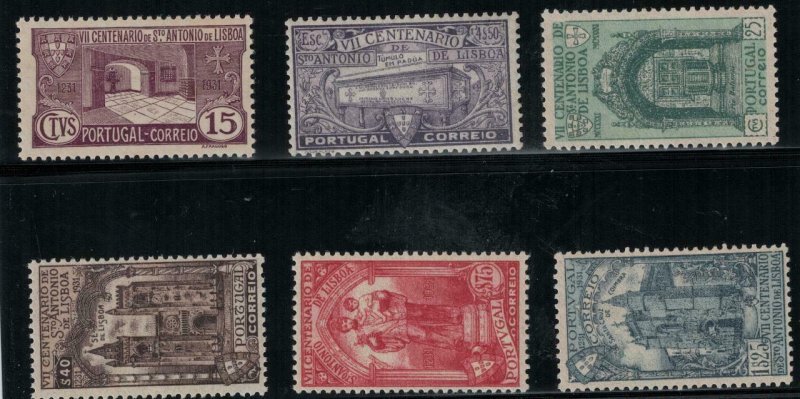 Portugal 1931 SC 528-533 MNH SCV $210.00 Set