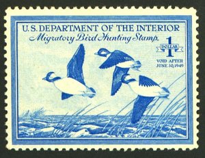 U.S. #RW15 MINT OG LH