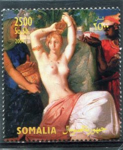 Somalia 2004 THEODORE CHASSERIAU Nudes Artist 1 value Perforated Mint (NH)