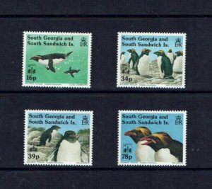 South Georgia: 1994,  Hong Kong International Stamp Exhibition, Penguins, MNH