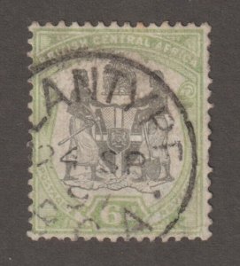 EDSROOM-16954 British Central Africa 48 Used SON Blantype 9/24/1905