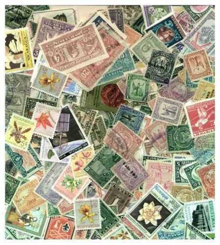 Nicaragua Stamp Collection - 500 Different Stamps