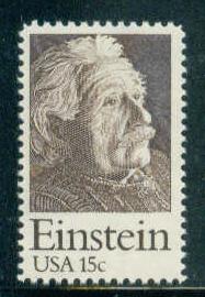 1774 15c Einstein Fine MNH