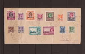 BURMA 1946 SG O28/40 Cat £250