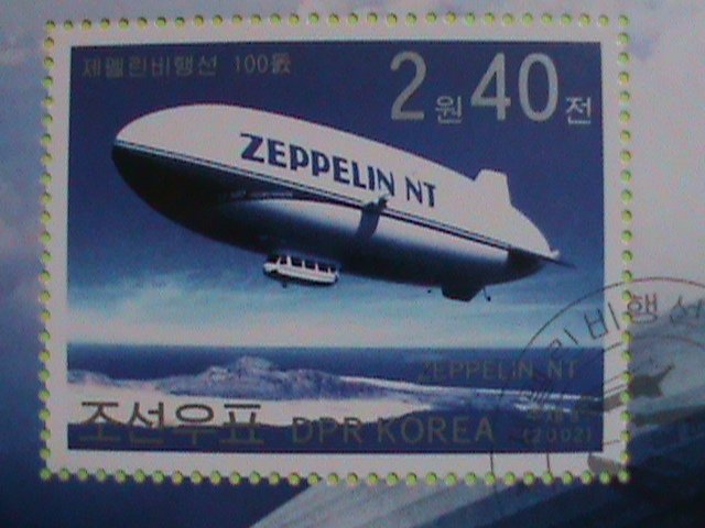 ​KOREA STAMP:2002 SC#4190 CENTENARY OF FIRST ZIPPLIN FLIGHT CTO-MNH S/S SHEET
