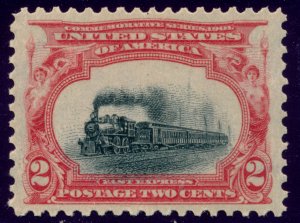 US 295 2c 1901 Pan American Exposition Empire State Express NH PSAG grade 95