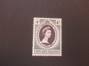 Pitcairn Island 1953 Sc 19 set MH