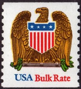 SC#2603 (10¢) Eagle & Shield Coil Single (1993) MNH