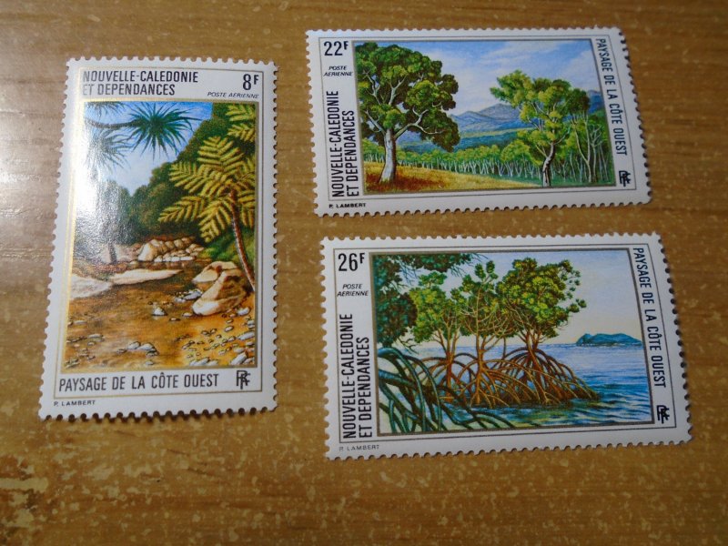 New Caledonia  #  C107-09  MNH