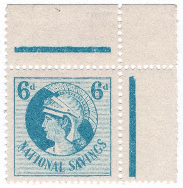 (I.B) Cinderella Collection : National Savings - Britannia 6d (1935)