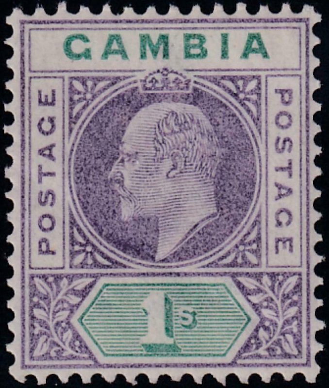 Gambia 1902-1905 SC 35 LH 