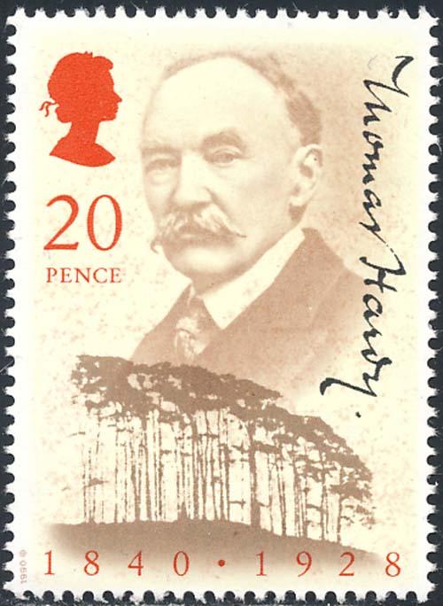 Great Britain 1990 Sc 1326 Writer Thomas Hardy Stamp MNH