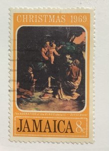 Jamaica 1969 Scott 294 used - 5c,  Christmas painting,  Adoration of the Kings