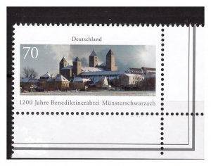 GERMANY 2016 Schwarzbach Abbey 1v MNH