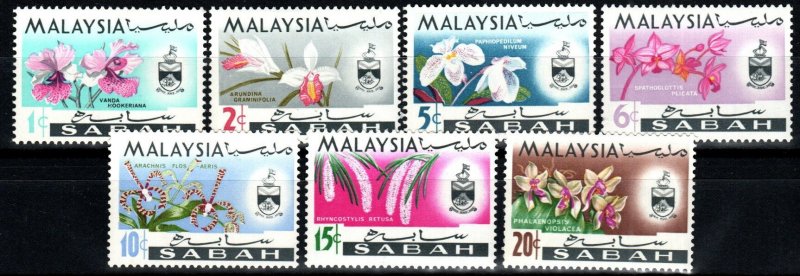 Malaysia Sabah #17-23   F-VF Unused CV $6.90 (A703)