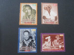 French Polynesia 2001 Sc 798-801 set MNH