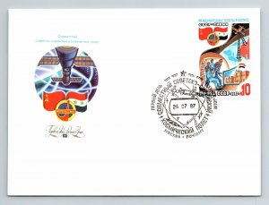 Russia 1987 FDC - Noyta CCCP Space Cover - F12866