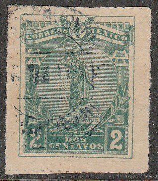 MEXICO 501, 2¢ CUAUHTEMOC, USED. VF. (1003)