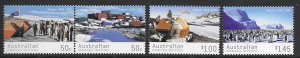 Australian Antartic Territory L124-27  2004 set 4  VF   Mint nh