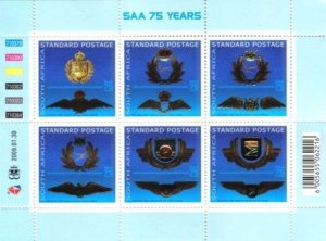 South Africa - 2009 75th Anniversary of SAA Set MNH**