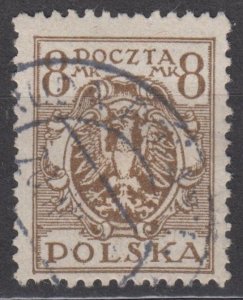 Poland Scott #152C 1920 Used