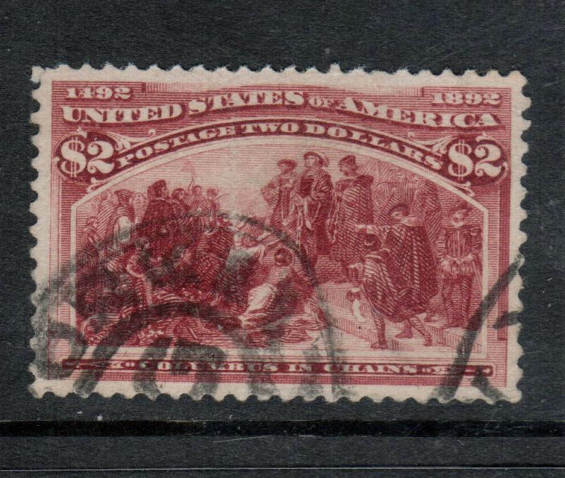 USA #242 Very Fine Used