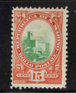 San Marino Scott 117 MH* stamp, typical centering