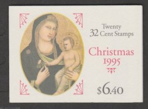 U.S. Scott Scott #3003Ab BK232 Christmas Madonna & Child Stamp - Mint NH Booklet