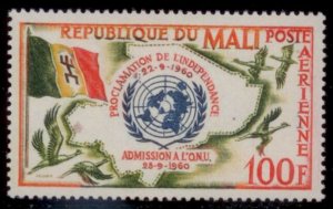 Mali 1961 SC# C11 MNH-OG E48