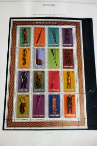 Aitutaki Mostly Mint Stamp Collection 1903-88