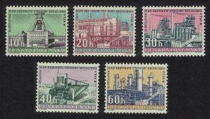 Czechoslovakia Third Five Year Plan 1st issue 5v 1960 MNH SG#1168-1172