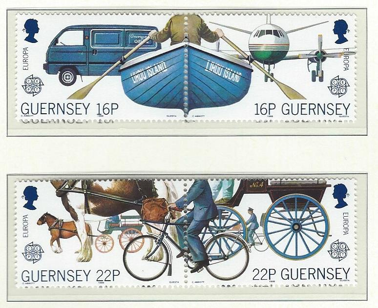 Guernsey   mnh sc 381 - 384