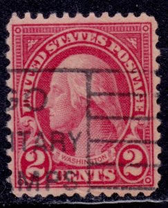 United States, USA, 1912, Washington, 2c, Sc#406, used