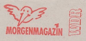 Meter cover Germany 1992 WDR - Broadcast - Bird