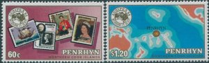 Cook Islands Penrhyn 1984 SG360-361 Ausipex MNH