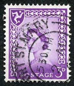 IOM SG2a 3d Deep Lilac on Chalky Paper Fine used cat from 6.50 pounds