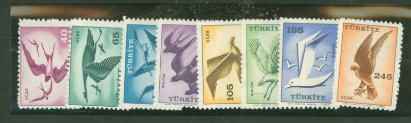 Turkey #C31-C38 Mint (NH) Single (Complete Set)
