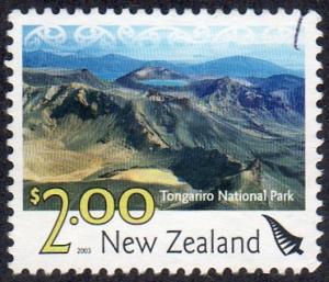 New Zealand 1864 - Used - $2 Tangariro National Park (2003) (cv $2.30)