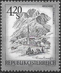 1978 Austria   Hirschegg Kleinwalseral   SC #1104 Mint