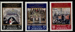 Jordan Scott 690, C51-2 MNH**  Pope JP2 Easter Visit to Jerusalem 1972 set